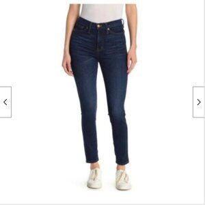 NWT • Madewell • 10” High Rise Skinny Jeans Lynchburg (sz 25)